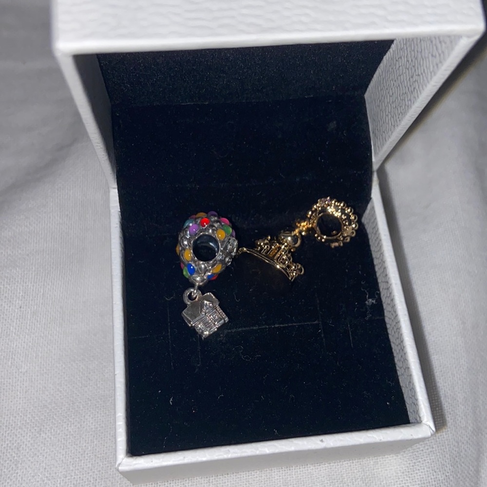 “Up” and Taj Mahal Pandora charms